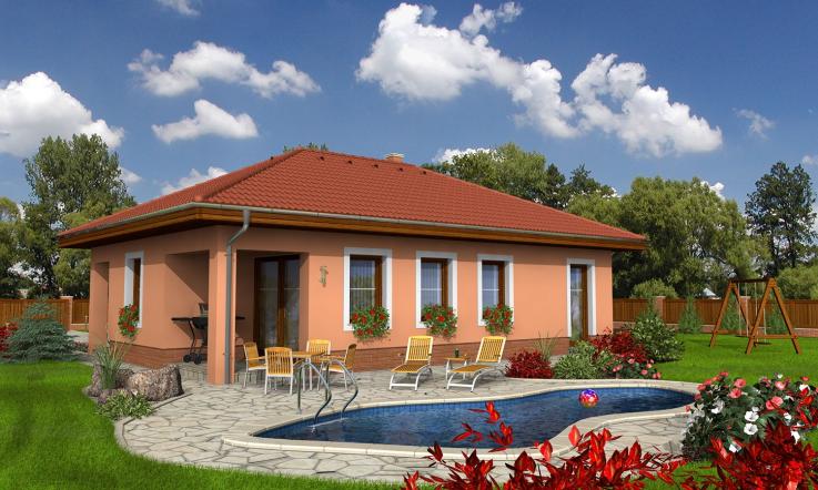 projekt domu BUNGALOW 41